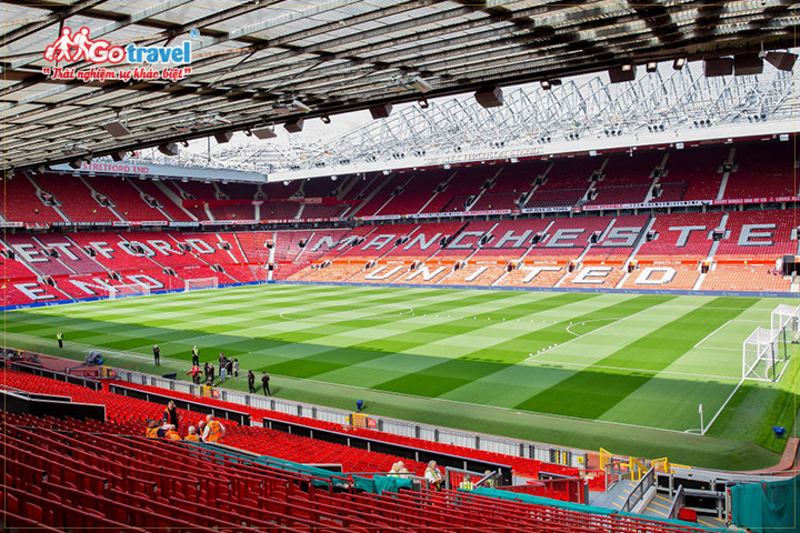 Sân bóng Old Trafford - sân nhà của câu lạc bộ Manchester United
