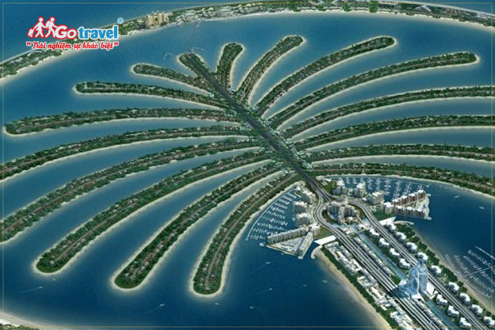 The Palm Jumeirah - đảo cọ nhân tạo lớn nhất thế giới