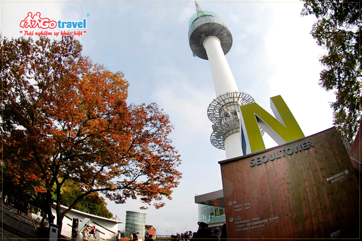 Tháp N Seoul - địa điểm du lịch Hàn Quốc hút khách hiện nay