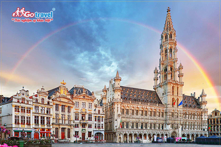 Địa điểm thăm quan:Thủ đô Brussels tại Bỉ